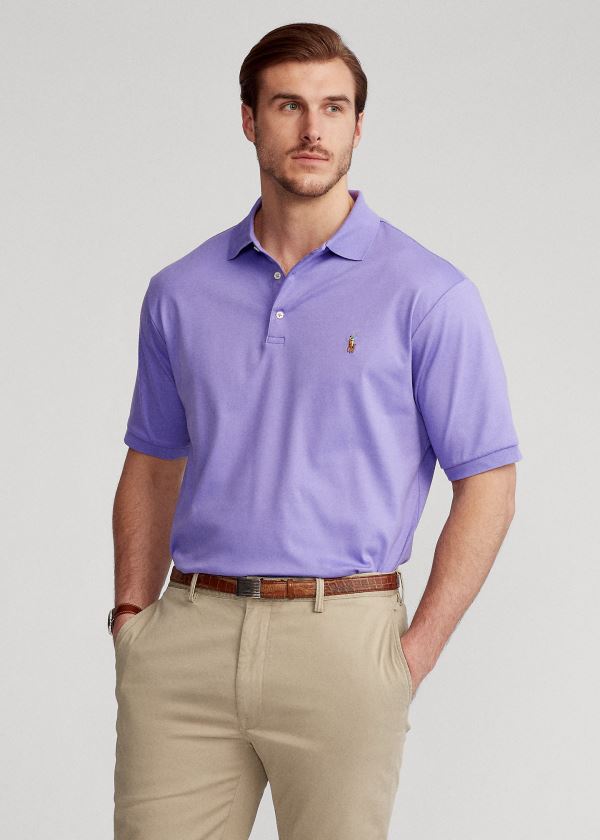 Polo Ralph Lauren Classic Fit Soft Cotton Polo Herre Danmark (HAOFM4926)